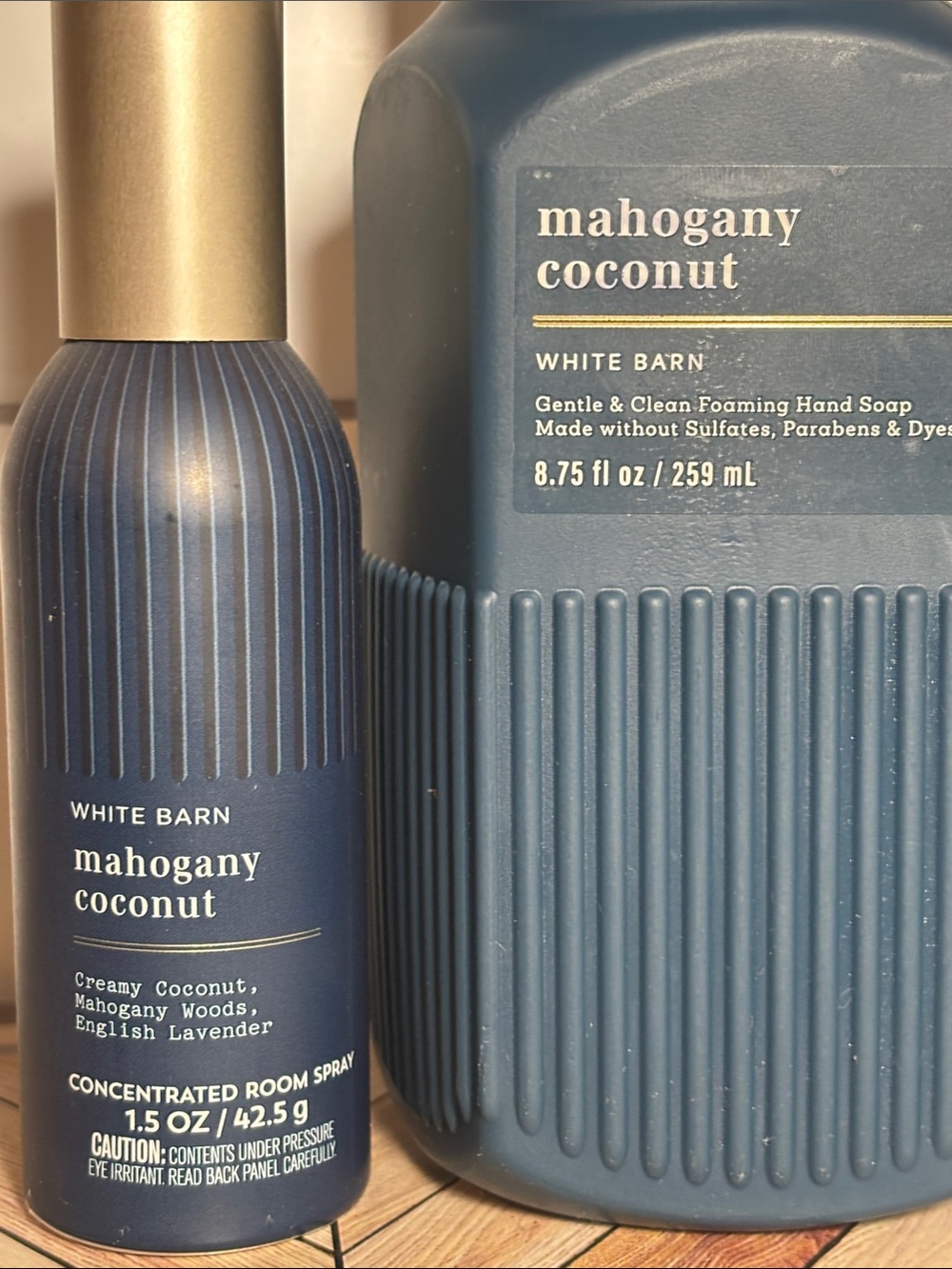 White Barn Mahogany Coconut Duo! - Picture 2 of 3